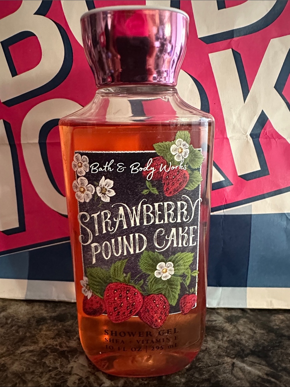 Bath & Body Works strawberry pound cake